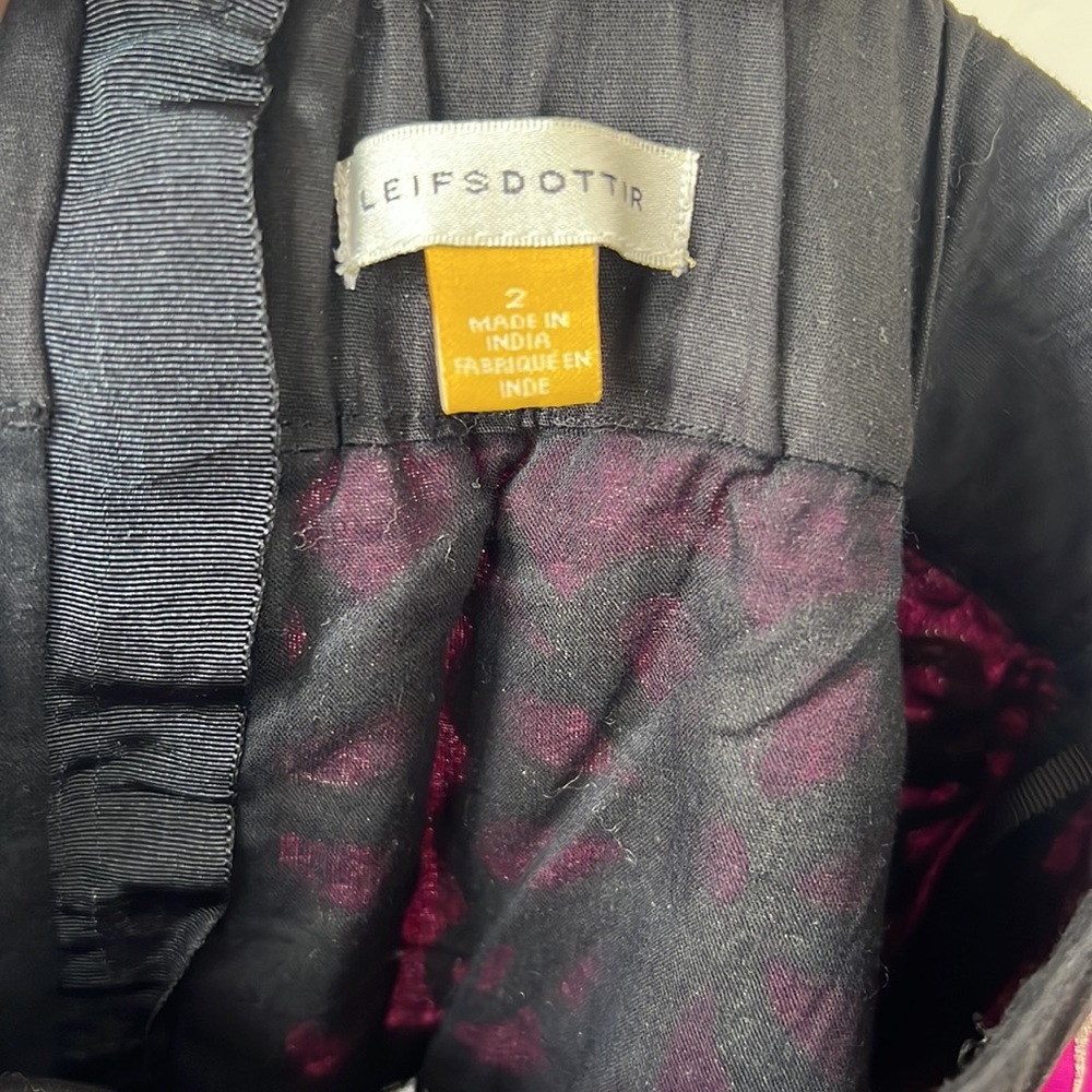 Anthro Leifsdottir Embroidered Skirt - Picture 6 of 6